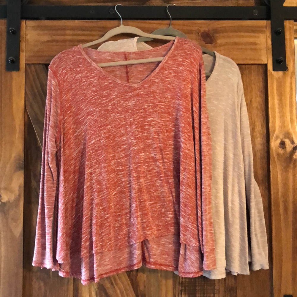 Flowy knit top